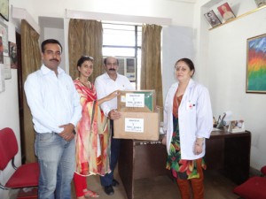 Contribution to Red Cross Jammu